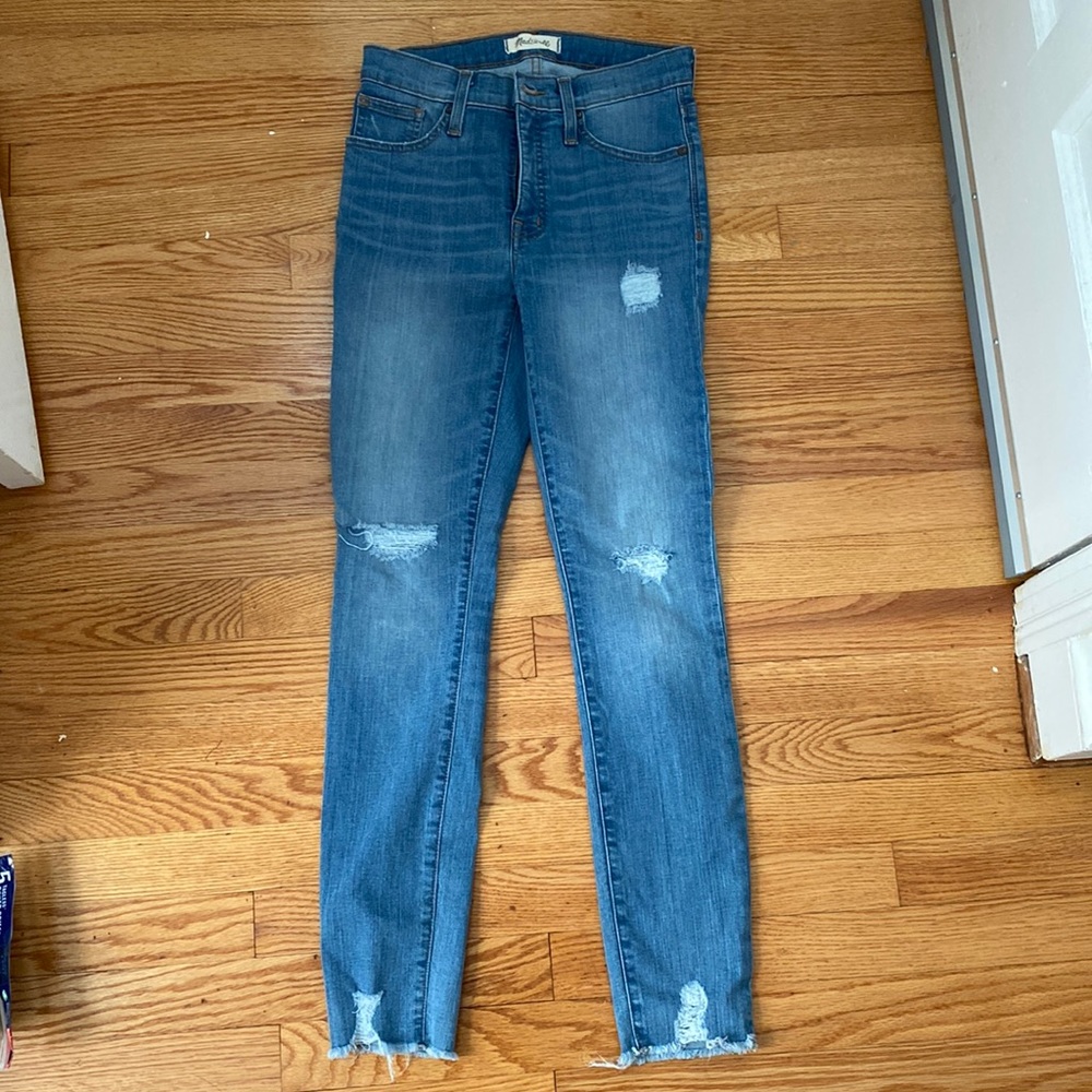 Madewell 9in high rise skinny